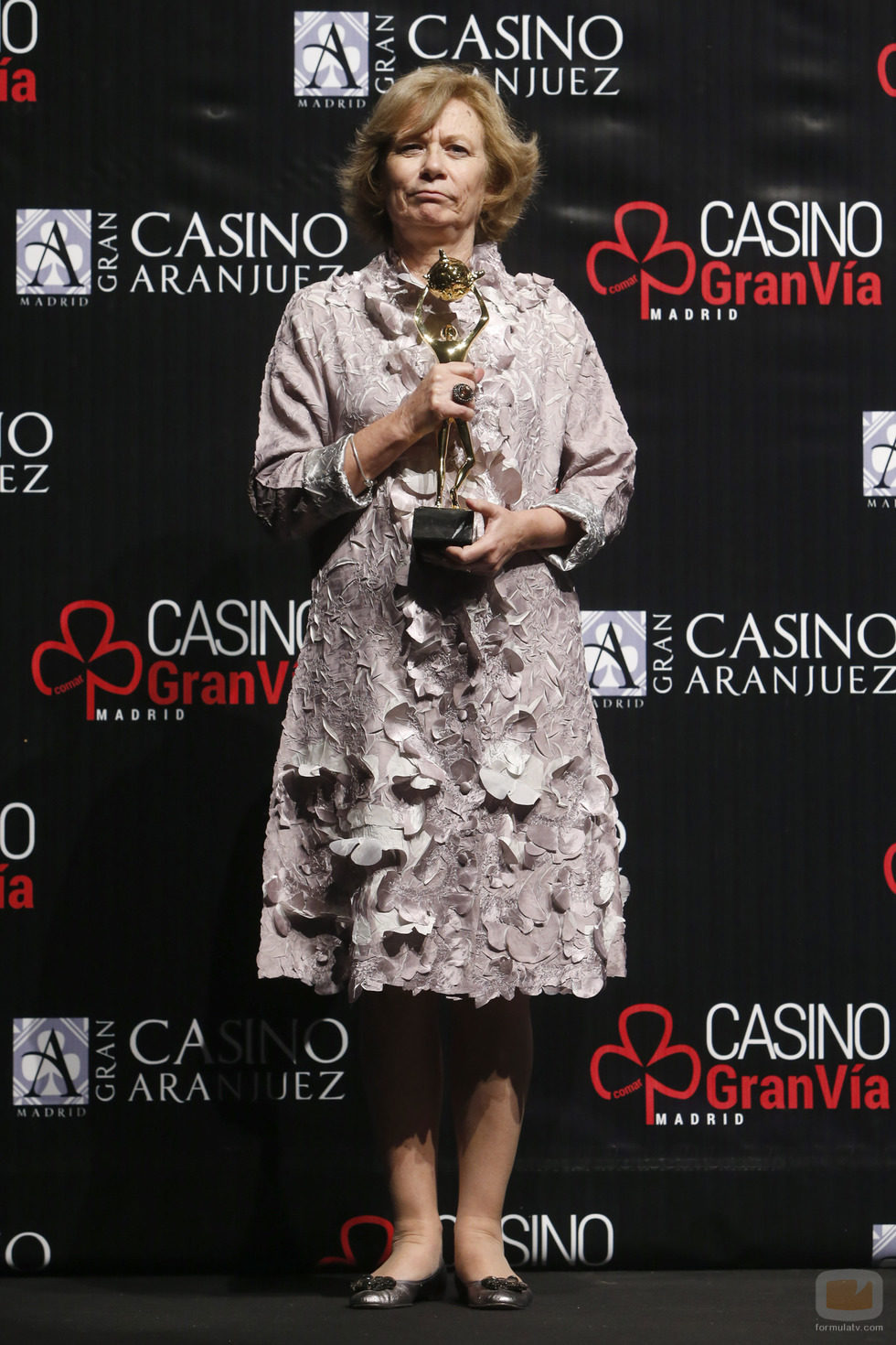 Pilar Cernuda en las Antenas de Oro 2014