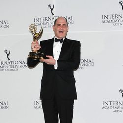 Matthew Weiner en los Emmy Internacional 2014