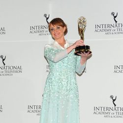 Bianca Krijgsman en los Emmy Internacional 2014
