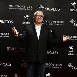 Xavier Sarda en los Premios Ondas 2014
