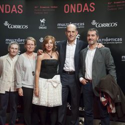 El equipo de 'En portada' en los Premios Ondas 2014