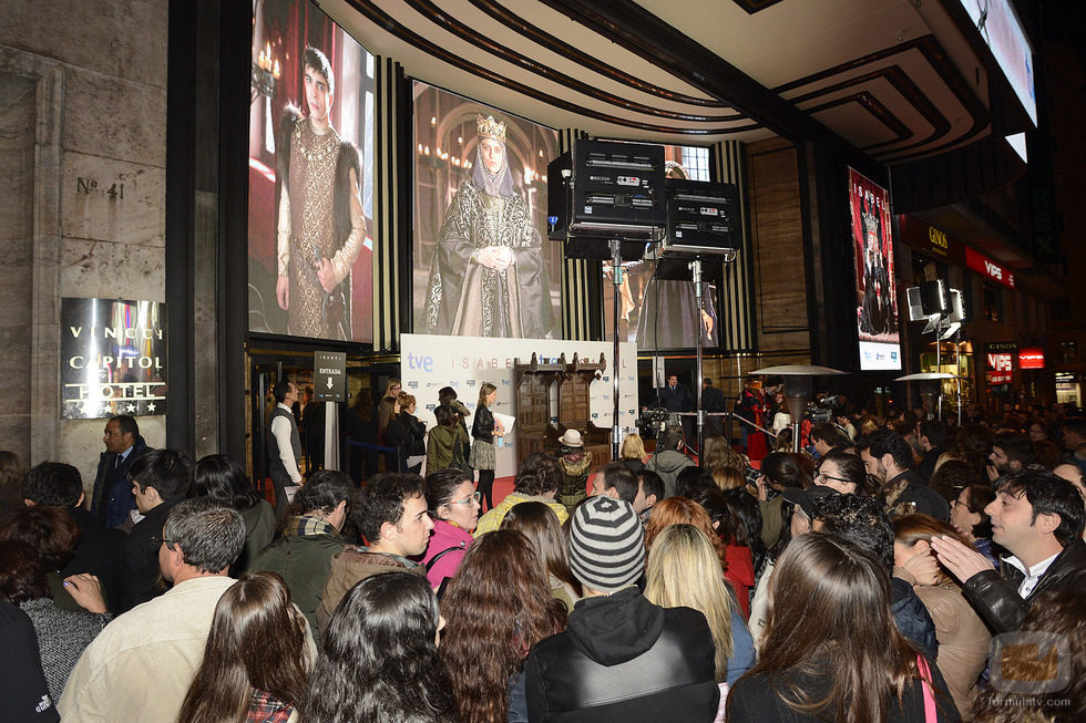 Despedida de 'Isabel' en los cines Capitol