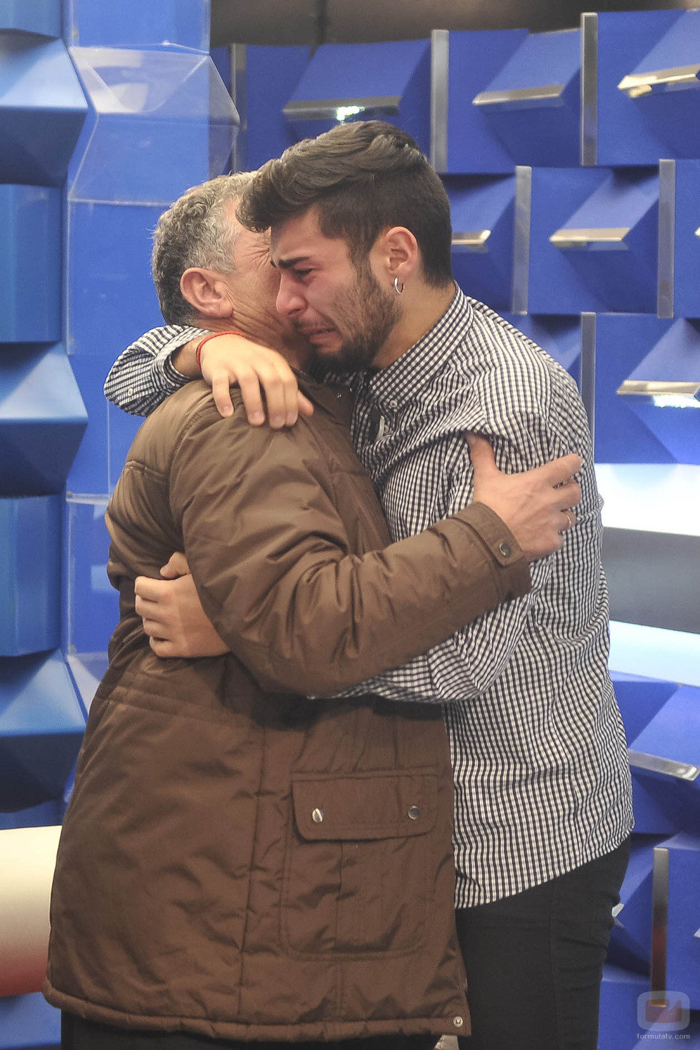 Hugo y su abuelo en la gala 13 de 'Gran Hermano 15'