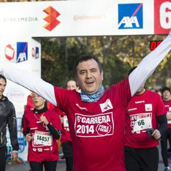 Roberto Brasero en la carrera "Ponle freno"