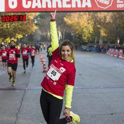 Natalia en la carrera "Ponle freno"