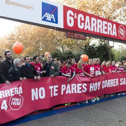 Ainhoa Arbizu y Manu Sánchez en la carrera "Ponle freno"