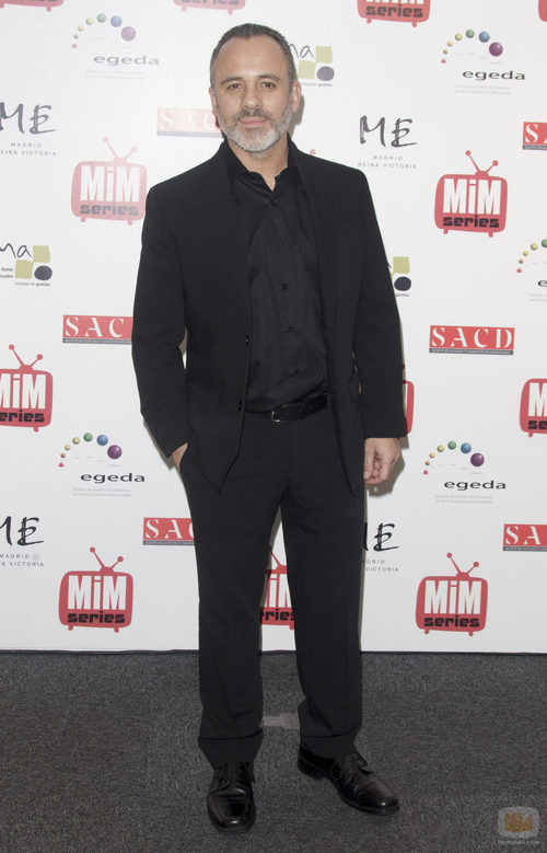 Javier Gutierrez  en los Premios MIM 2014