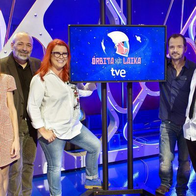 Parte del equipo de 'Órbita Laika'