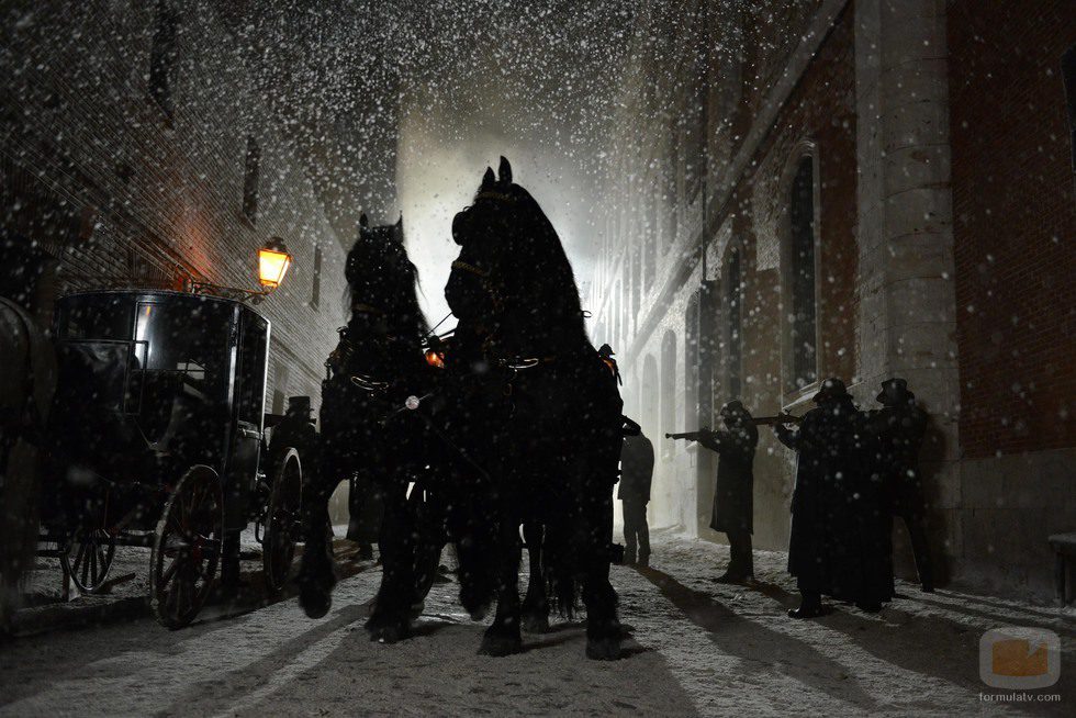 Una de las escenas de 'Prim, el asesinato de la calle del Turco'