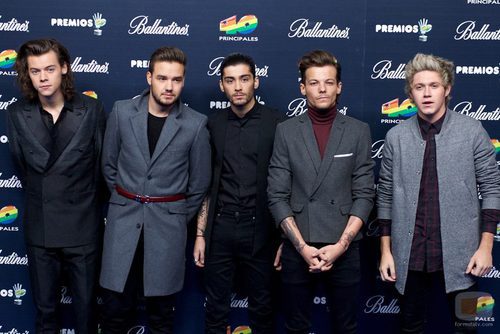 One Direction en photocall de los Premios 40 Principales 2014 