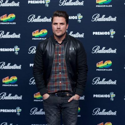 Dani Martín en el evento de los Premios 40 Principales 2014