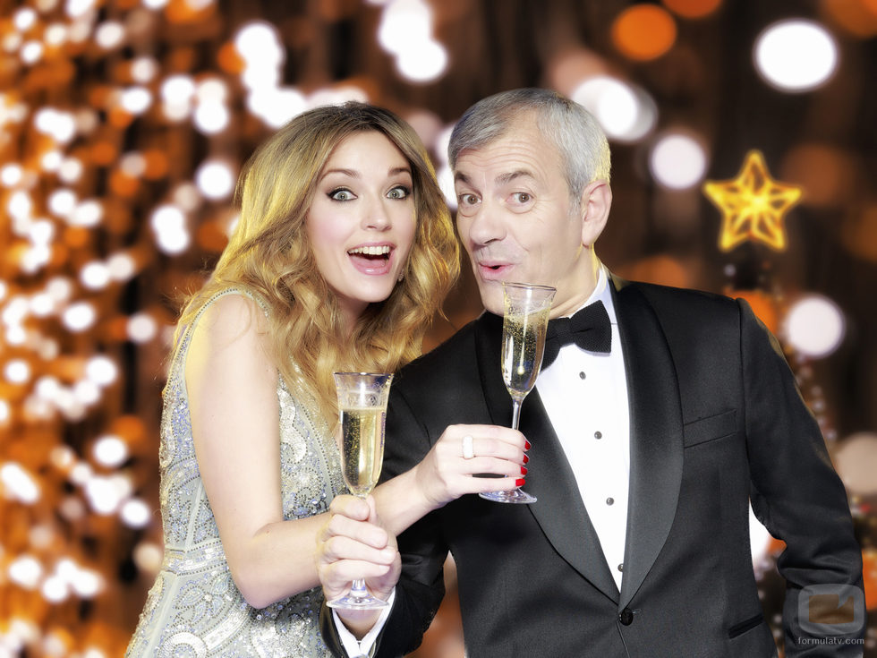 Anna Simón y Carlos Sobera llevarán al 2015 a los espectadores de Antena 3