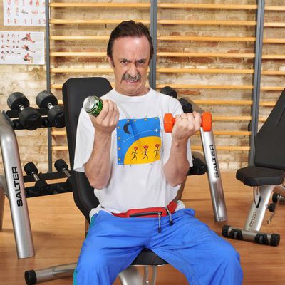 Santi Rodríguez en 'Gym Tony'