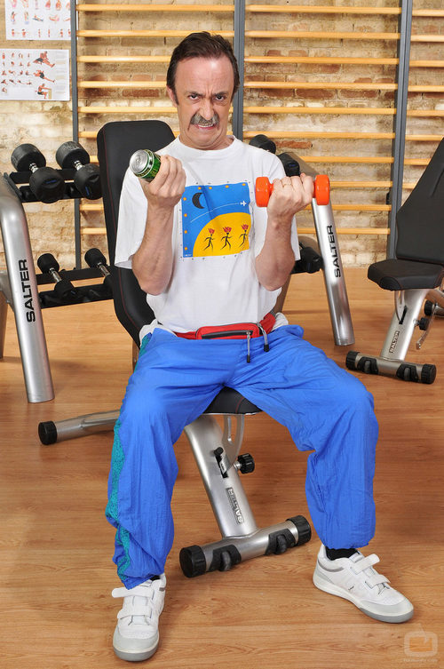 Santi Rodríguez en 'Gym Tony'