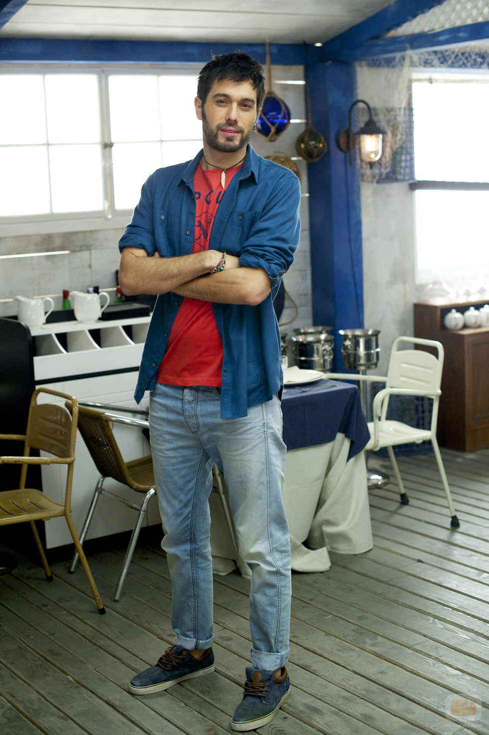 Dani Martínez en la segunda temporada de 'Chiringuito de Pepe'