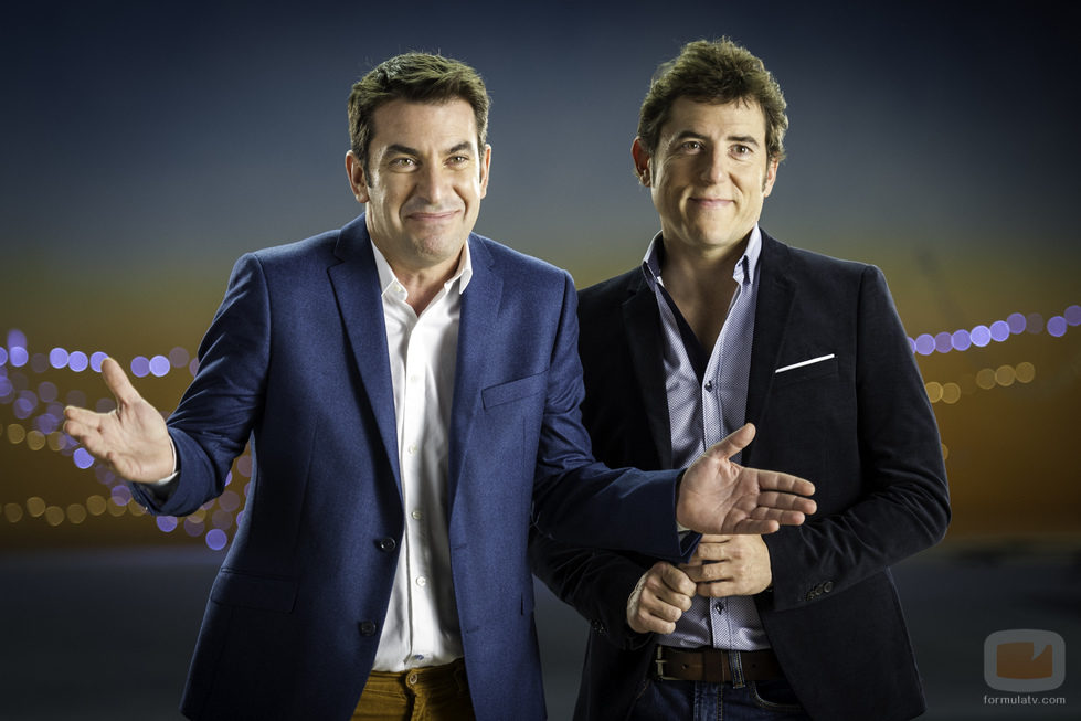 Arturo Valls y Manel Fuentes en "Regálate tú"