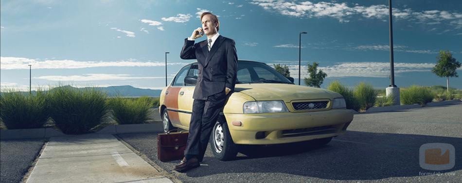 Saul Goodman en una foto promocional de 'Better Call Saul'