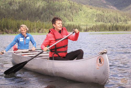 Jesús Calleja y Eva Hache