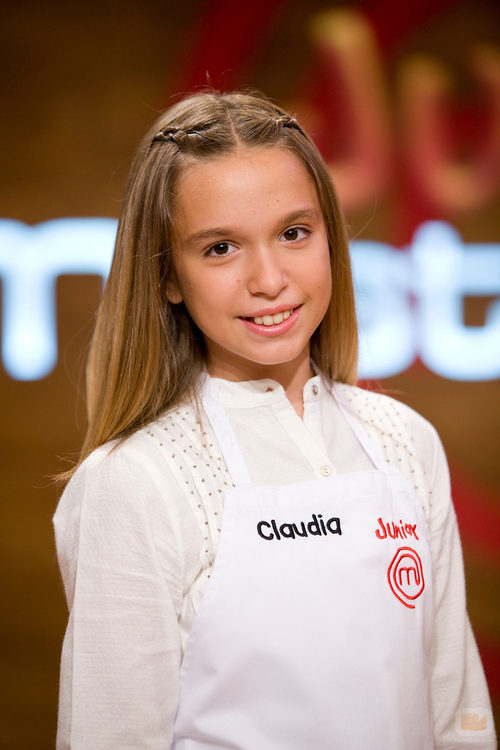 Claudia, participante de 'MasterChef Junior'