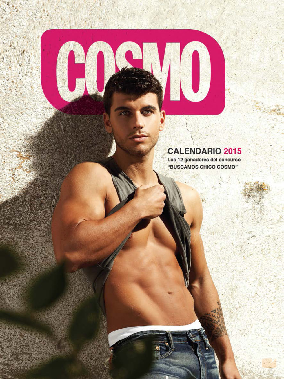 Portada del Calendario de Hombres 2015 de Cosmo