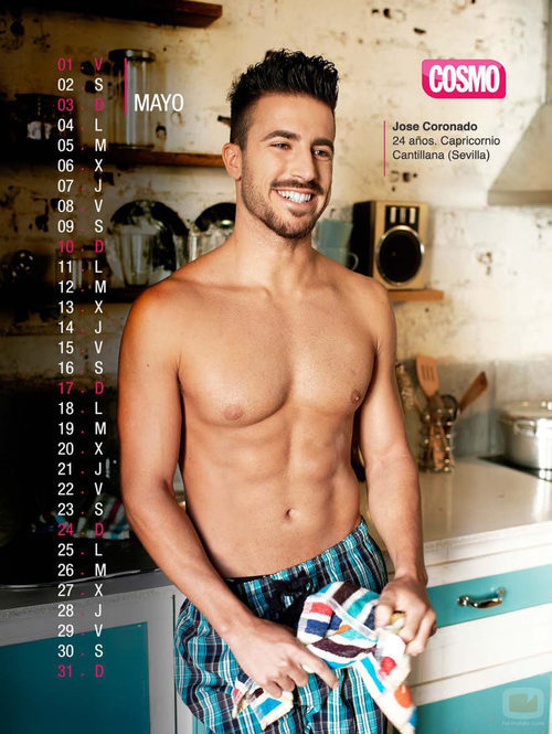 José Coronado es mayo en el Calendario de Hombres 2015