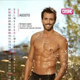 Enrique López es agosto en el Calendario de Hombres 2015