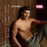 Ángel Cárceles es septiembre en el Calendario de Hombres 2015