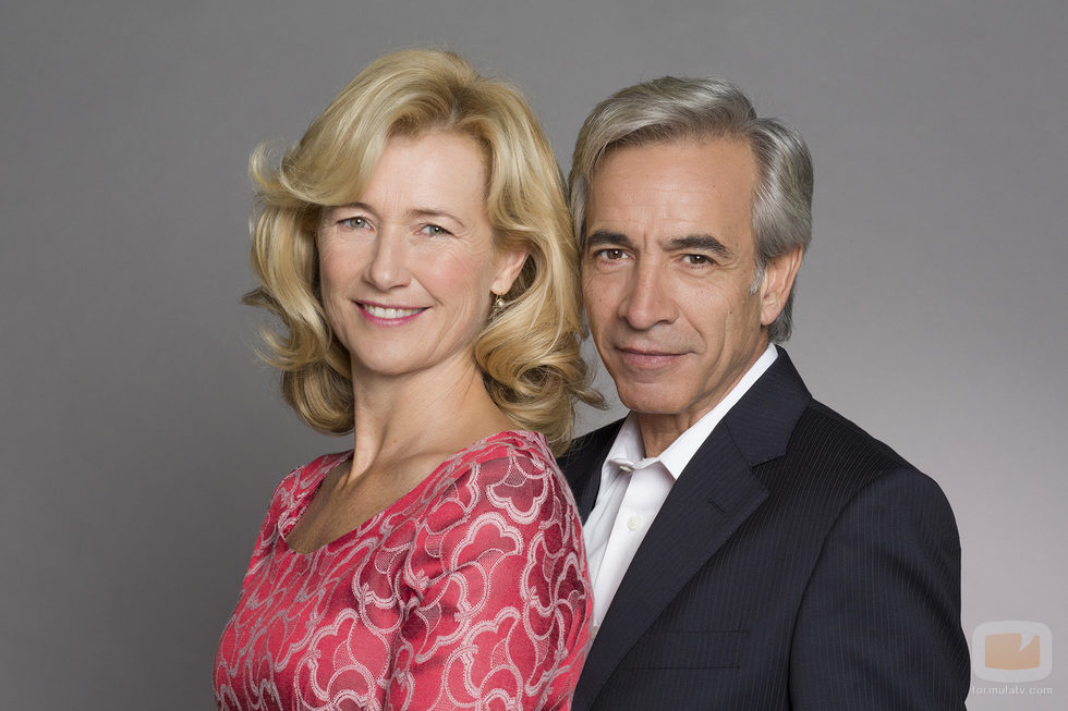 Ana Duato e Imanol Arias posan en 'Cuéntame cómo pasó'