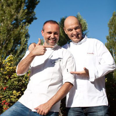 Los cocineros De la Calle y Urrechu