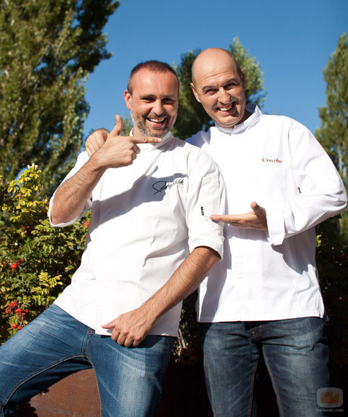 Los cocineros De la Calle y Urrechu