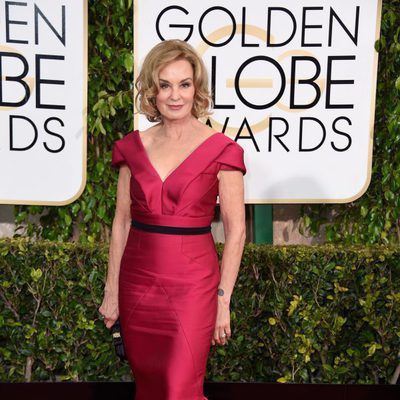 Jessica Lange en los Globos de Oro 2015