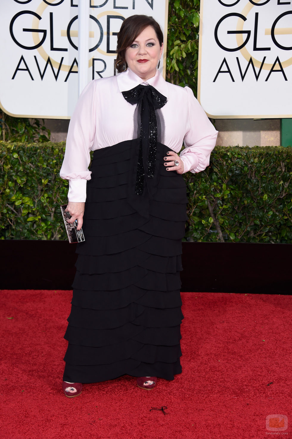 Melissa McCarthy en los Globos de Oro 2015