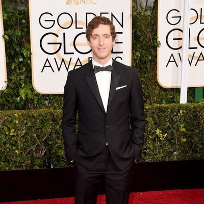 Thomas Middleditch en los Globos de Oro 2015