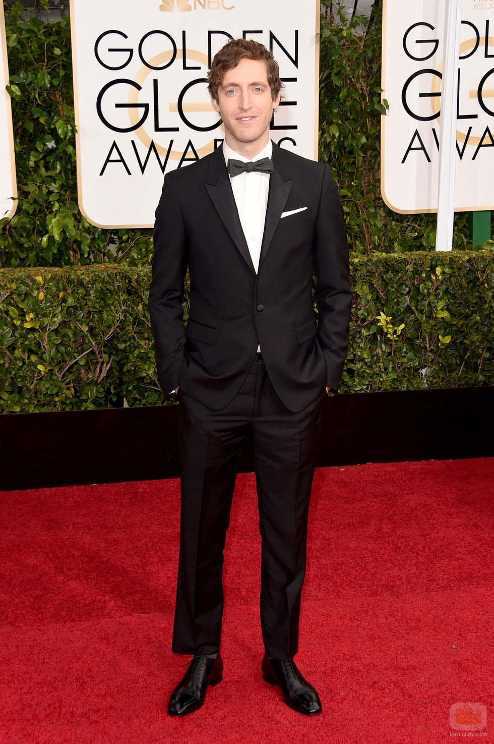 Thomas Middleditch en los Globos de Oro 2015