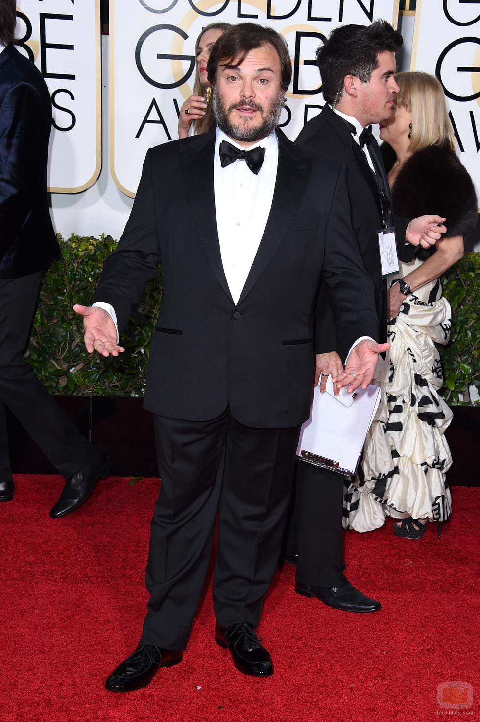 Jack Black en los Globos de Oro 2015