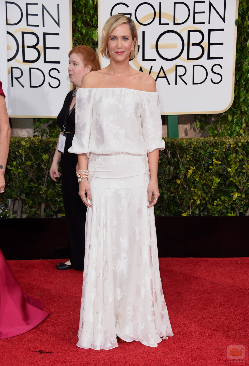 Kristen Wiig en los Globos de Oro 2015