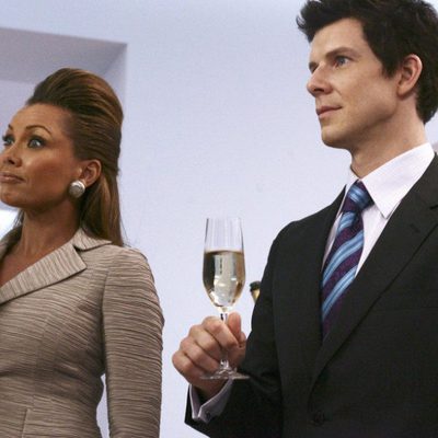 Vanessa Williams y Eric Mabius en 'Ugly Betty'