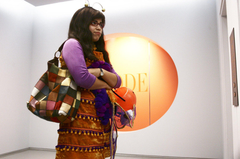 America Ferrera enfadada en Halloween