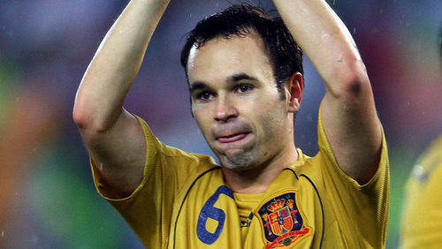 Andrés Iniesta, selección española