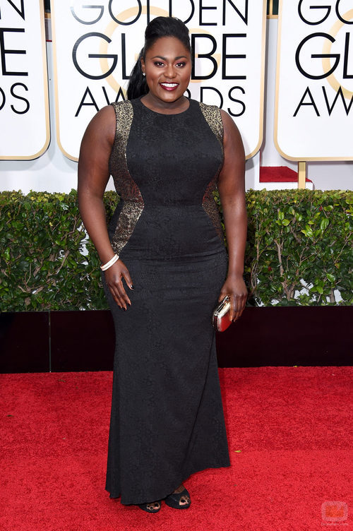 Danielle Brooks en los Globos de Oro 2015