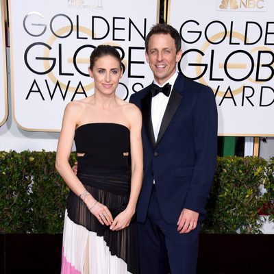 Seth Meyers en los Globos de Oro 2015