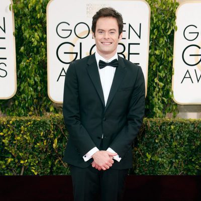 Bill Hader en los Globos de Oro 2015
