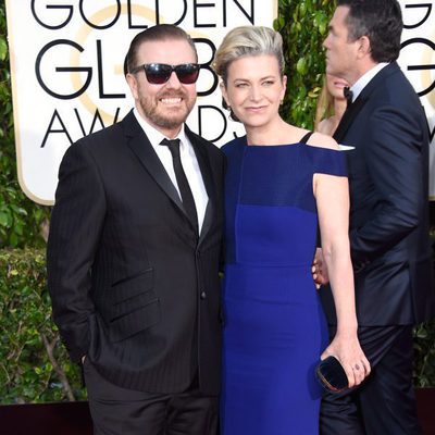 Ricky Gervais en los Globos de Oro 2015