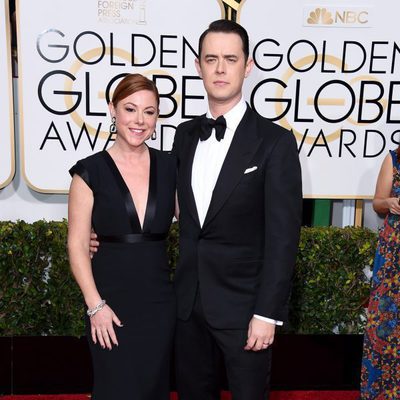 Colin Hanks en los Globos de Oro 2015