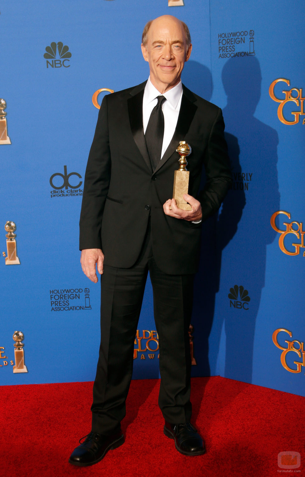 J.K. Simmons galardonado como mejor actor secundario en los Globos de Oro 2015