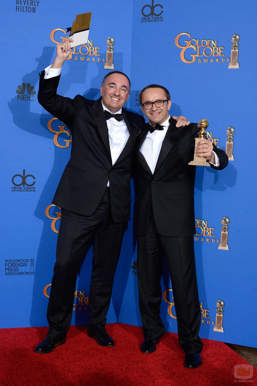 Alexander Rodnyansky y Andrey Zvyagintsev, ganadores a la mejor película extranjera en los Globos de Oro 2015