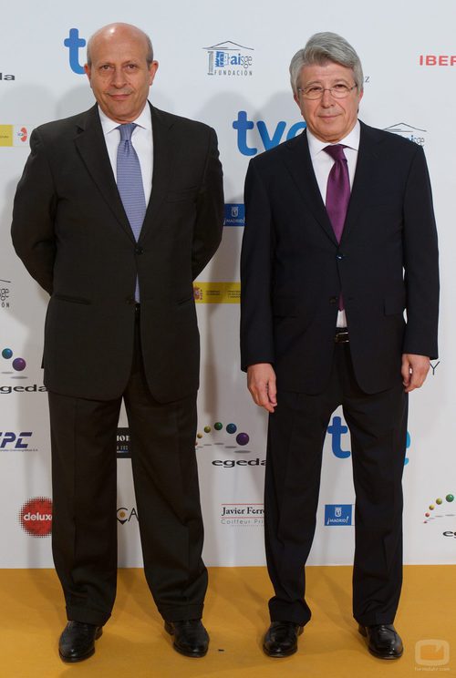 Jose Ignacio Wert y Enrique Cerezo Premios Forqué 2015