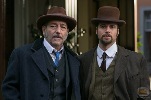 Tomás del Estal y Carles Francino caracterizados