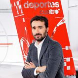Juanma Castaño, presentador de Deportes Cuatro