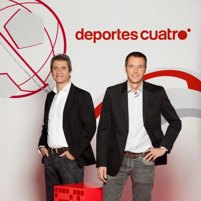 Manolo Lama y Manu Carreño, presentadores de Deportes Cuatro